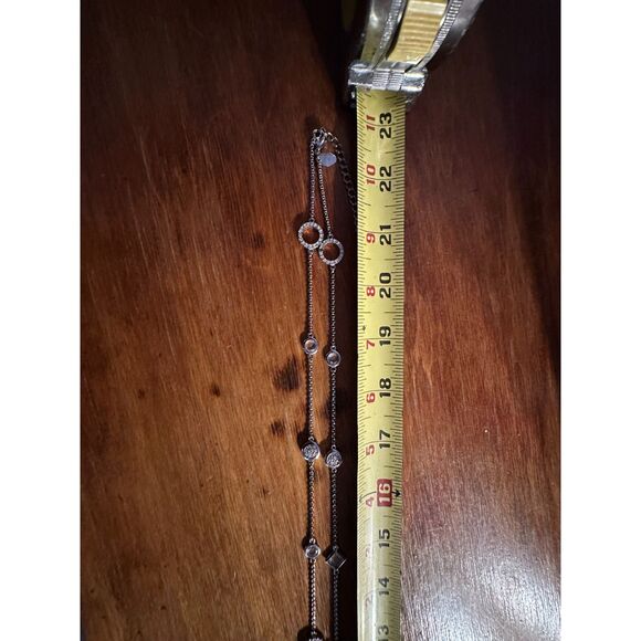 Lia Sophia Silver Tone Long Necklace - Picture 3 of 6